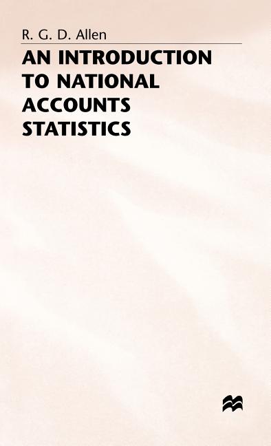 Introduction to National Accounts Statistics (1980) - Ingram