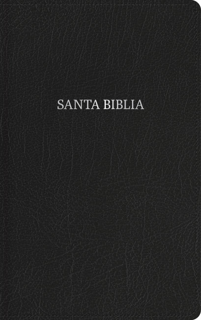Rvr 1960 Biblia Compacta Letra Grande, Negro Piel Fabricada Con Índice - Ingram