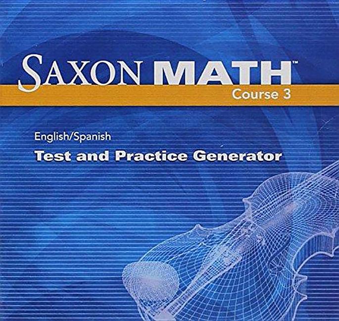 Saxon Math Course 3: Test & Practice Generator CD W/Examview - Ingram