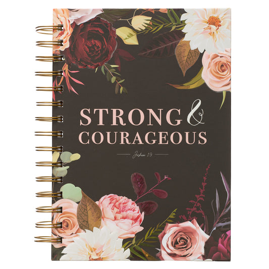 Large Wire Journal Strong & Courageous Prov. 31:25 - Ingram