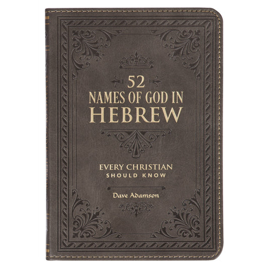 Gift Book 52 Hebrew Names of God Faux Leather - Ingram