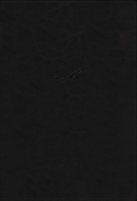 Nbla, Biblia de Estudio Macarthur, Leathersoft, Negro, Interior a DOS Colores, Comfort Print - Ingram
