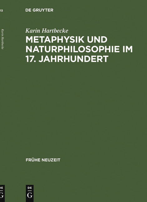 Metaphysik und Naturphilosophie im 17. Jahrhundert (Reprint 2011) - Ingram