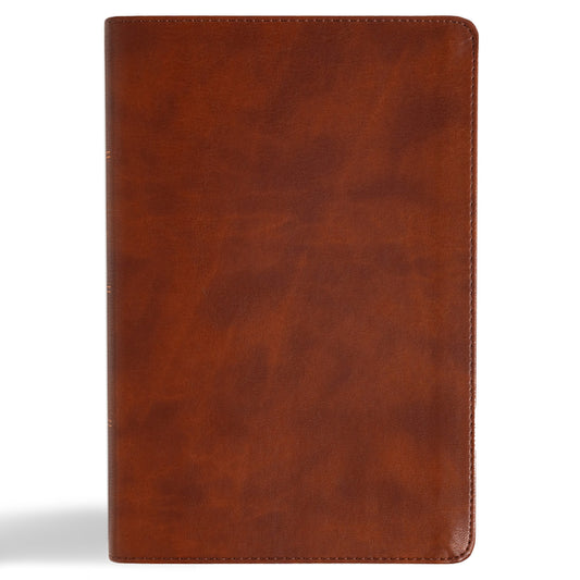 CSB Oswald Chambers Bible, Saddle Leathertouch: Includes My Utmost for His Highest Devotional and Other Select Works by Oswald Chambers - Ingram