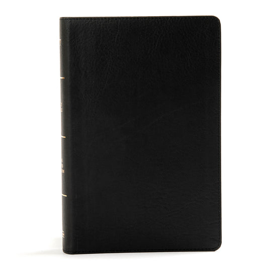 KJV Large Print Personal Size Reference Bible, Black Leathertouch Indexed - Ingram