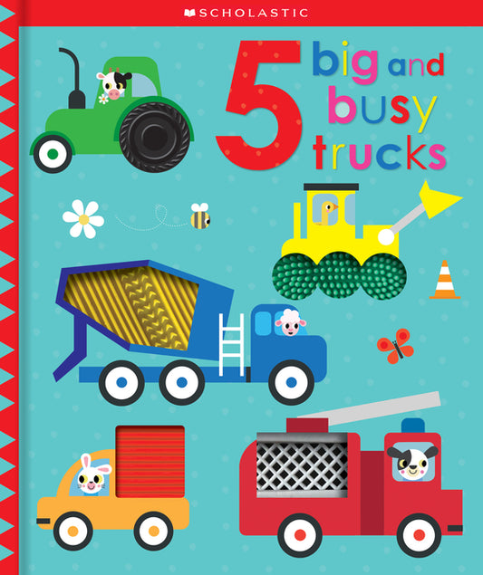 5 Big and Busy Trucks: Scholastic Early Learners (Touch and Explore) - Ingram