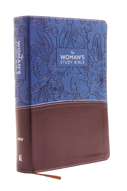 NIV, the Woman's Study Bible, Imitation Leather, Blue/Brown, Full-Color: Receiving God's Truth for Balance, Hope, and Transformation - Ingram