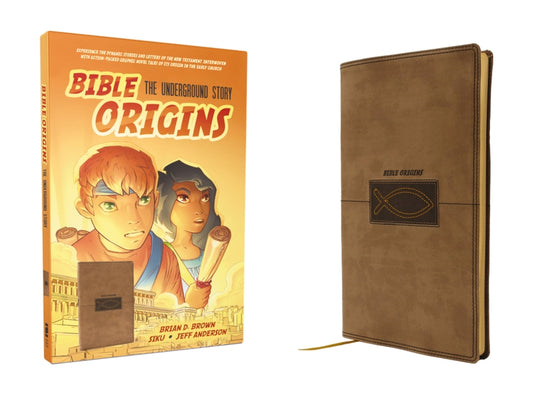 Bible Origins (Portions of the New Testament + Graphic Novel Stories), Leathersoft, Tan: The Underground Story (Best Christian Gift for Kids Ages 8+ o - Ingram