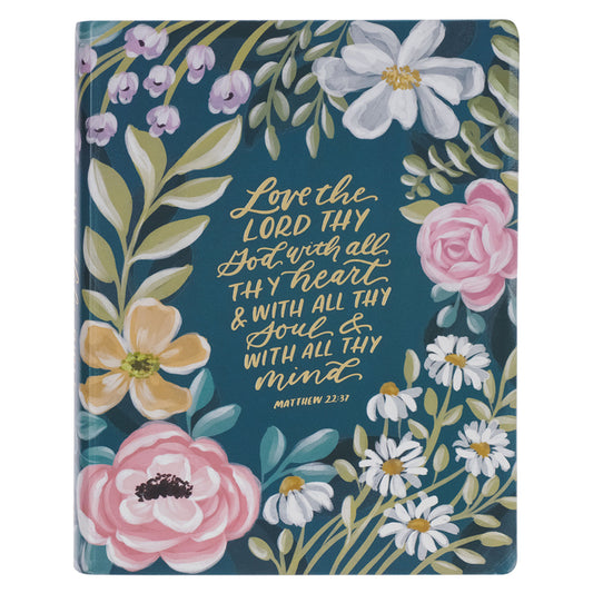 KJV Note-Taking Bible LP Faux Leather Love the Lord Matt. 22:37 - Ingram