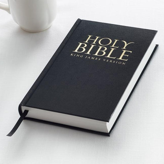 KJV Standard Size Hardcover Church Edition: Black - Ingram