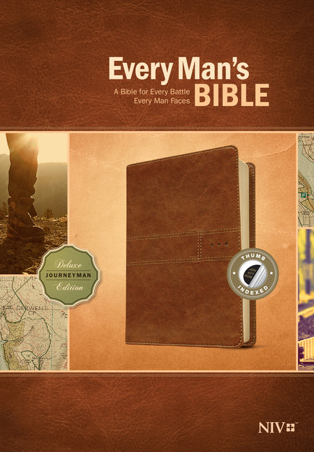 Every Man's Bible NIV, Deluxe Journeyman Edition - Ingram