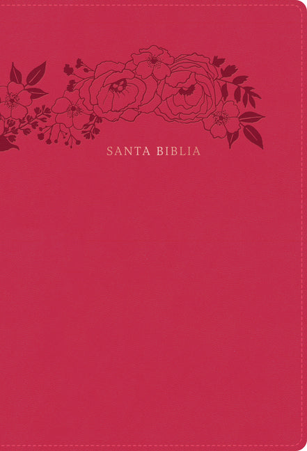 Rvr 1960 Biblia Letra Supergigante, Floral Símil Piel: Con Referencias. Nueva Tipografía - Ingram