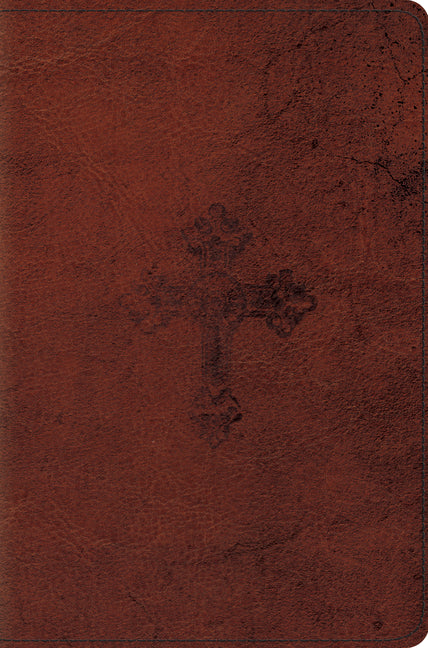 Compact Bible-ESV-Weathered Cross Design - Ingram