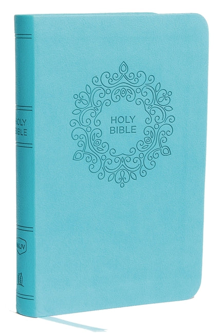 NKJV, Value Thinline Bible, Compact, Imitation Leather, Blue, Red Letter Edition - Ingram