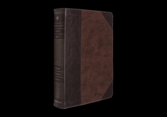 ESV Archaeology Study Bible (Trutone, Brown/Walnut, Portfolio Design) - Ingram