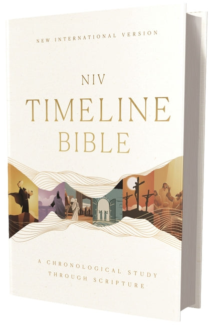 Niv, Timeline Bible, Hardcover, Red Letter, Comfort Print: A Chronological Study Through Scripture - Ingram