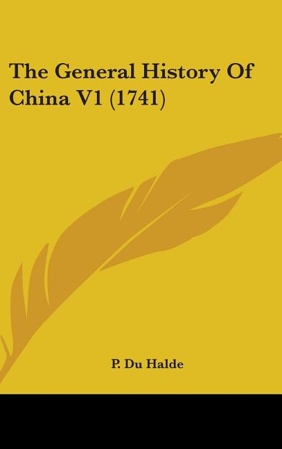General History Of China V1 (1741) - Ingram