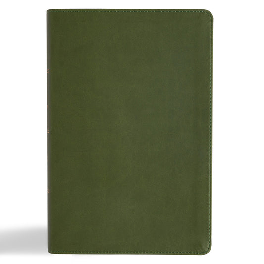CSB Oswald Chambers Bible, Olive Leathertouch: Includes My Utmost for His Highest Devotional and Other Select Works by Oswald Chambers - Ingram