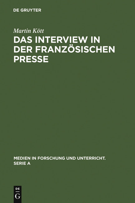 Interview in der französischen Presse (Reprint 2010) - Ingram