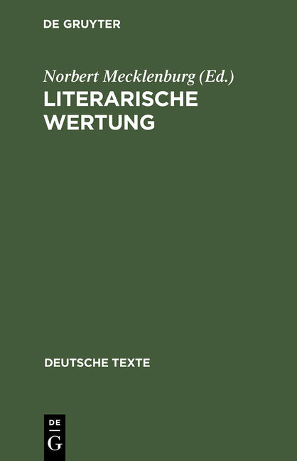 Literarische Wertung - Ingram