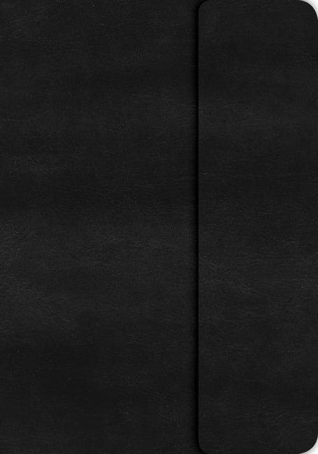 KJV Large Print Compact Reference Bible, Black Leathertouch with Magnetic Flap - Ingram