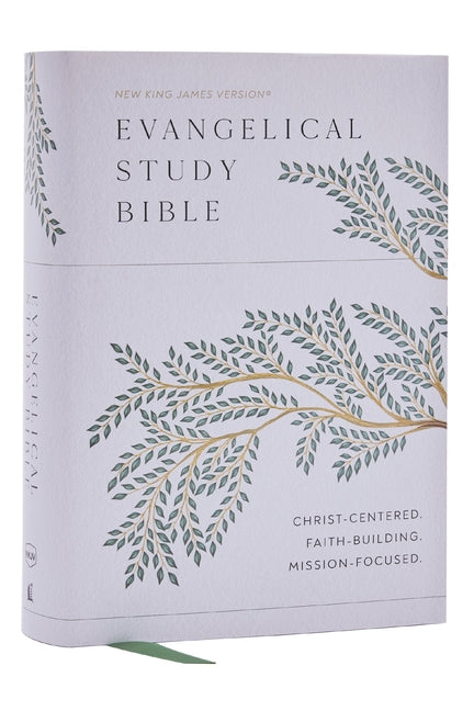 Evangelical Study Bible: Christ-Centered. Faith-Building. Mission-Focused. (Nkjv, Hardcover, Red Letter, Large Comfort Print) - Ingram