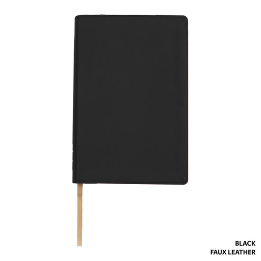 Lsb, 2 Column Verse-By-Verse, Black Faux Leather, Indexed - Ingram