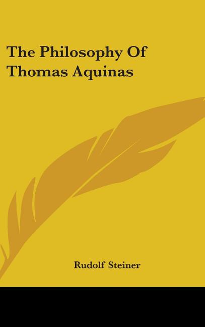 Philosophy Of Thomas Aquinas - Ingram