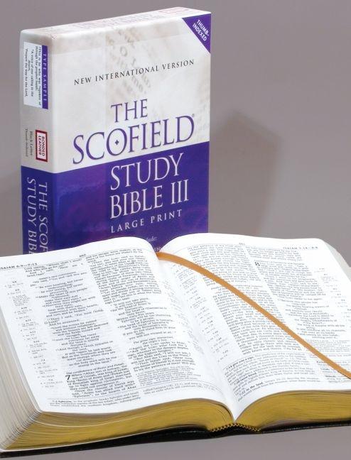 Scofield Study Bible III-NIV-Large Print - Ingram
