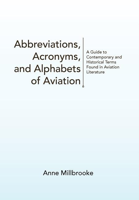 Abbreviations, Acronyms, and Alphabets of Aviation - Ingram