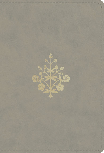 ESV Large Print Compact Bible, Red Letter (Trutone, Stone, Branch Design) - Ingram