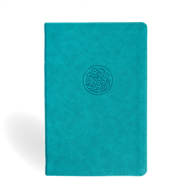NASB Giant Print Reference Bible, Teal Leathertouch, Indexed - Ingram