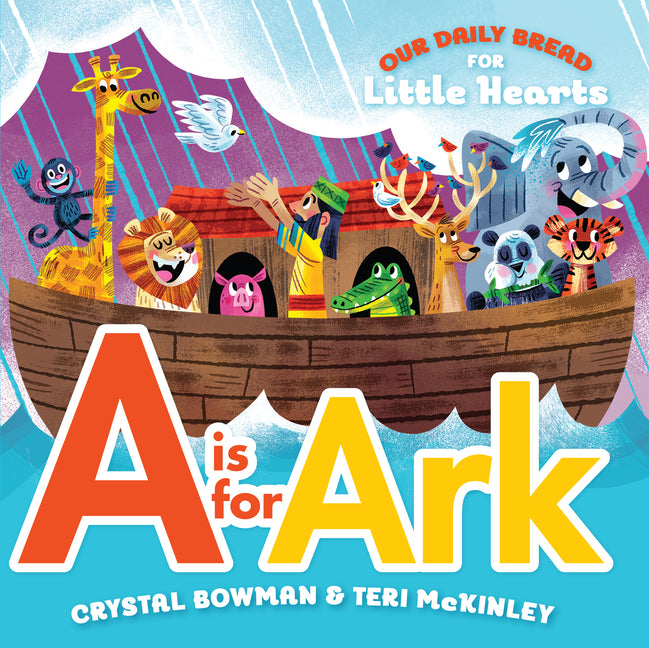 A is for Ark: (A Bible-Based A-Z Rhyming Alphabet Board Book for Toddlers and Preschoolers Ages 1-3) - Ingram