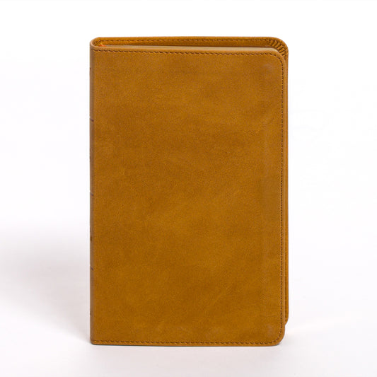KJV Personal Size Bible, Camel Suedesoft Leathertouch - Ingram