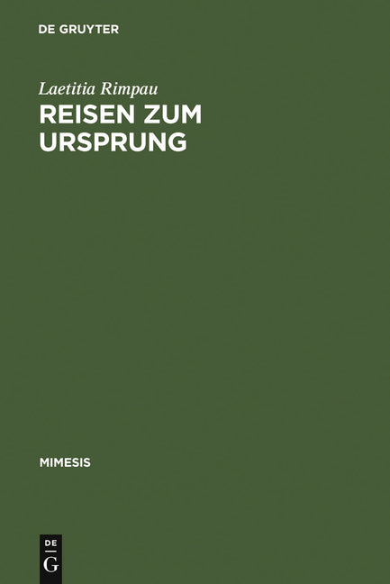 Reisen Zum Ursprung: Das Mauritius-Projekt Von Jean Marie Gustave Le Clézio (Reprint 2011) - Ingram