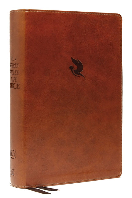 Kjv, Spirit-Filled Life Bible, Third Edition, Leathersoft, Brown, Red Letter Edition, Comfort Print: Kingdom Equipping Through the Power of the Word - Ingram