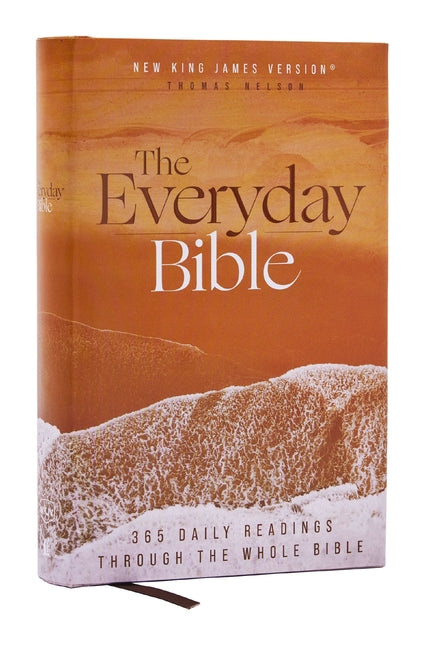 Nkjv, the Everyday Bible, Hardcover, Red Letter, Comfort Print: 365 Daily Readings Through the Whole Bible - Ingram