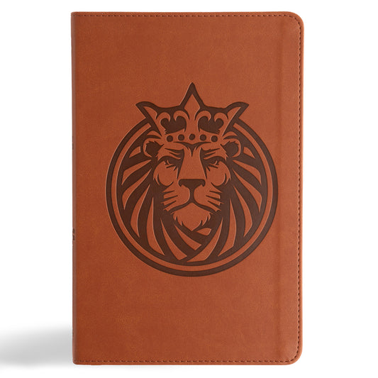 CSB Kids Bible, Anglicised Edition, Lion Leathertouch (Anglicised) - Ingram