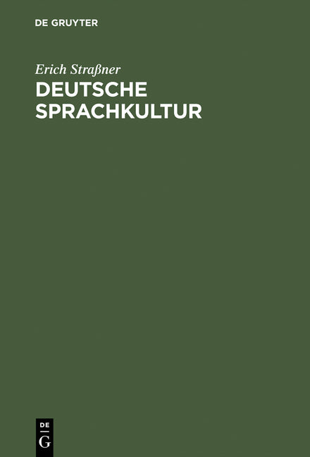 Deutsche Sprachkultur (Reprint 2015) - Ingram