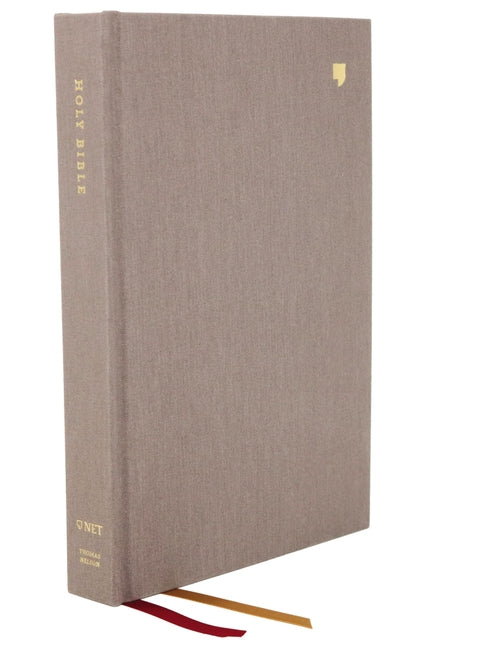 Net Bible, Thinline, Cloth Over Board, Gray, Comfort Print: Holy Bible - Ingram
