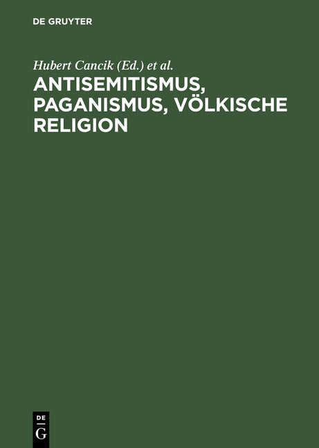 Antisemitismus, Paganismus, Völkische Religion (Reprint 2012) - Ingram
