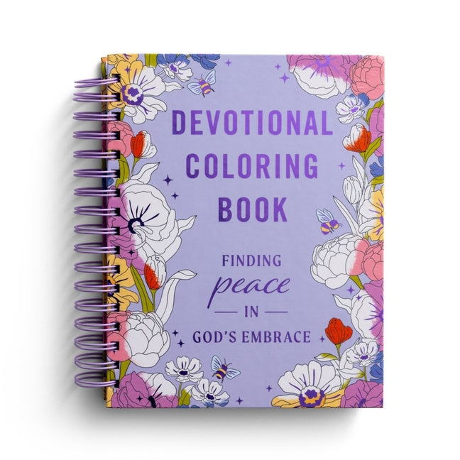 Finding Peace in God's Embrace: Devotional Coloring Book - Ingram