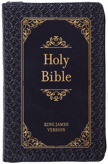 KJV Holy Bible Zip Midnight - Ingram