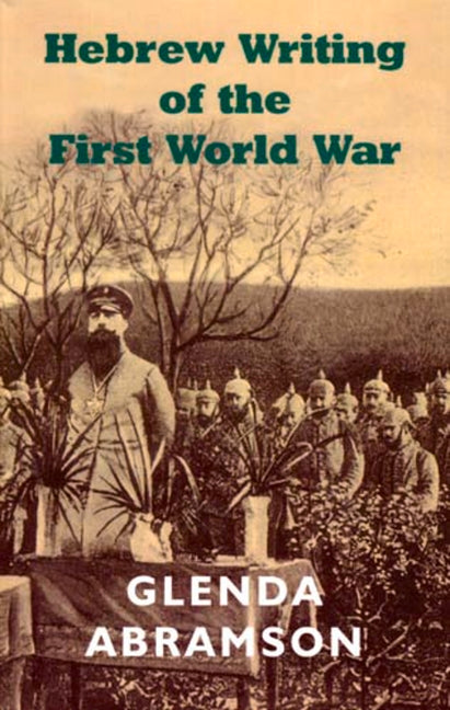 Hebrew Writing of the First World War - Ingram