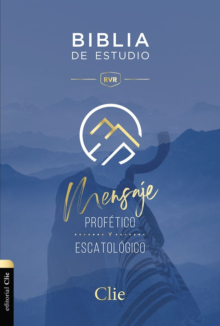 Rvr, Biblia de Estudio del Mensaje Profético Y Escatológico, Tapa Dura, Interior a DOS Colores - Ingram