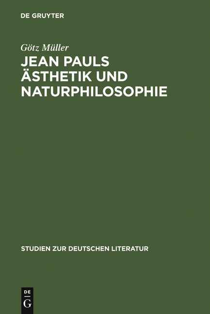 Jean Pauls Ästhetik und Naturphilosophie (Reprint 2011) - Ingram