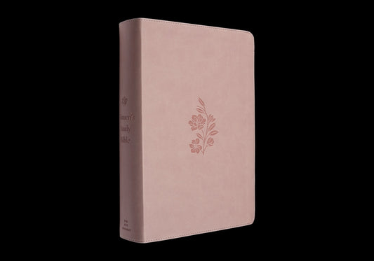 ESV Women's Study Bible (Trutone, Blush Rose, Floral Bloom Design) - Ingram