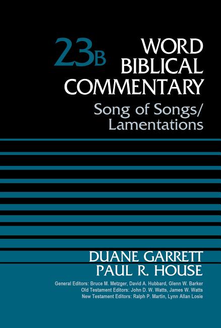 Song of Songs and Lamentations, Volume 23b: 23 - Ingram