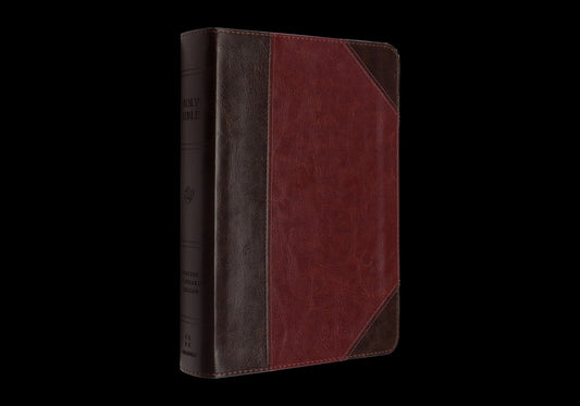 ESV Reader's Bible (Trutone, Brown/Cordovan, Portfolio Design) - Ingram