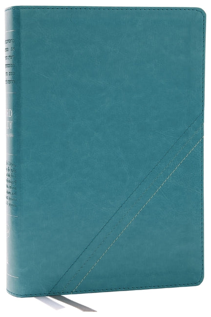 Nkjv, Word Study Reference Bible, Leathersoft, Turquoise, Red Letter, Comfort Print: 2,000 Keywords That Unlock the Meaning of the Bible - Ingram